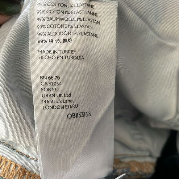 We The Free Frayed Hem Bootcut Jeans Women’s Sz 26 - Picture 12 of 13